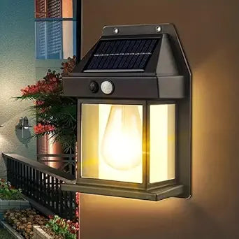 Solar LED Night Wireless Light – Multicolor Motion Sensor Outdoor Light