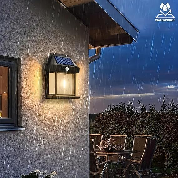 Solar LED Night Wireless Light – Multicolor Motion Sensor Outdoor Light