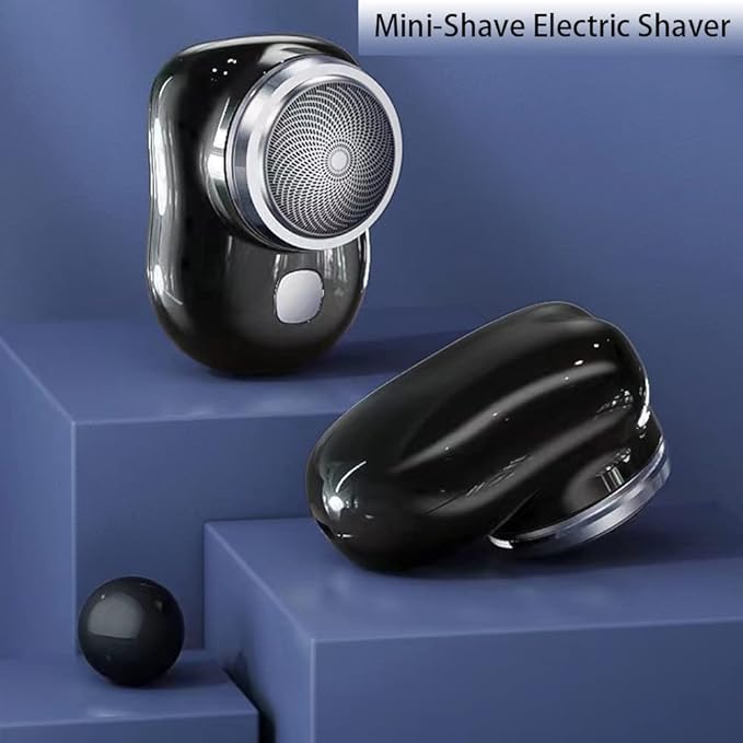 Mini Electric Shaver for Men | Pocket-Sized / Travel-Friendly Face & Body Shaver