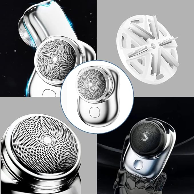 Mini Electric Shaver for Men | Pocket-Sized / Travel-Friendly Face & Body Shaver