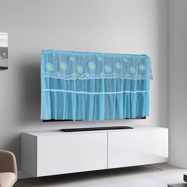 Designer TV Dust Cover – Multicolor Protective Cover for Television (Pack of 1)
