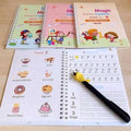 Magic Practice Copybook for Kids — Set of 4 Books + 10 Refills (A-127)
