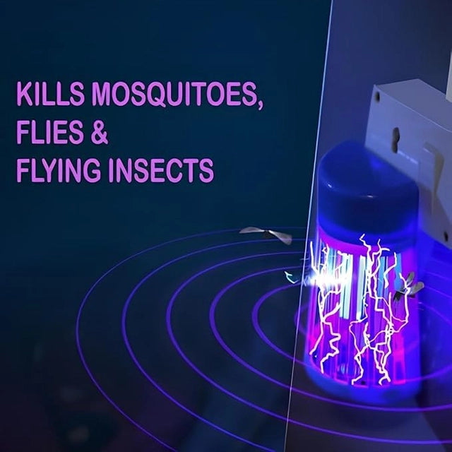 Electric Mosquito & Insect Killer Machine – UV Bug Zapper, Chemical-Free, 360° Coverage