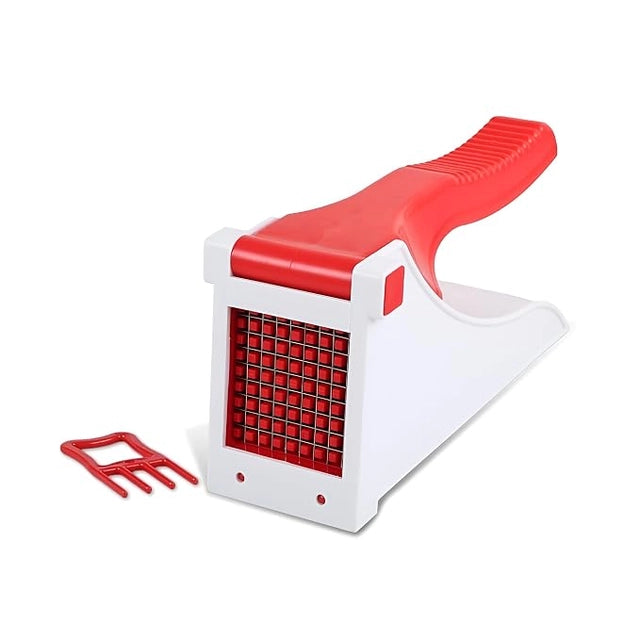 Heavy Duty Vegetable Manual Chopper & Chipper – No Electricity Needed