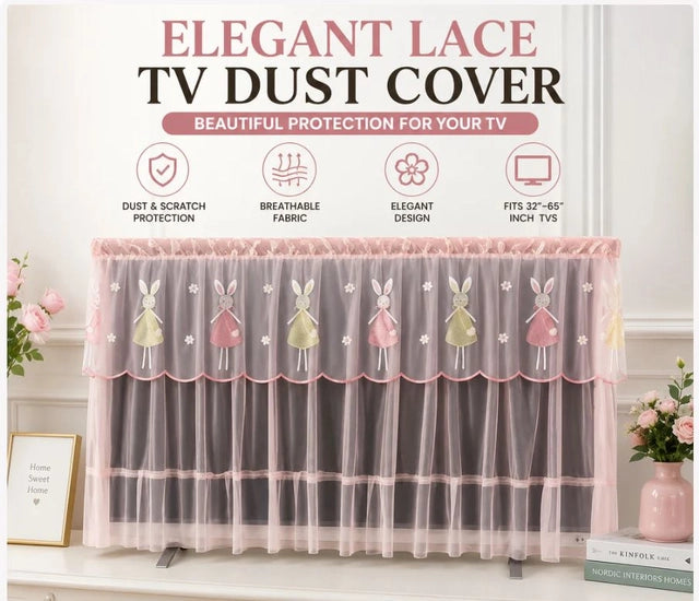 Designer TV Dust Cover – Multicolor Protective Cover for Television (Pack of 1)