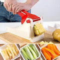 Heavy Duty Vegetable Manual Chopper & Chipper – No Electricity Needed